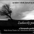 Zaduszki poetyckie - Elbląska Scena Literacka